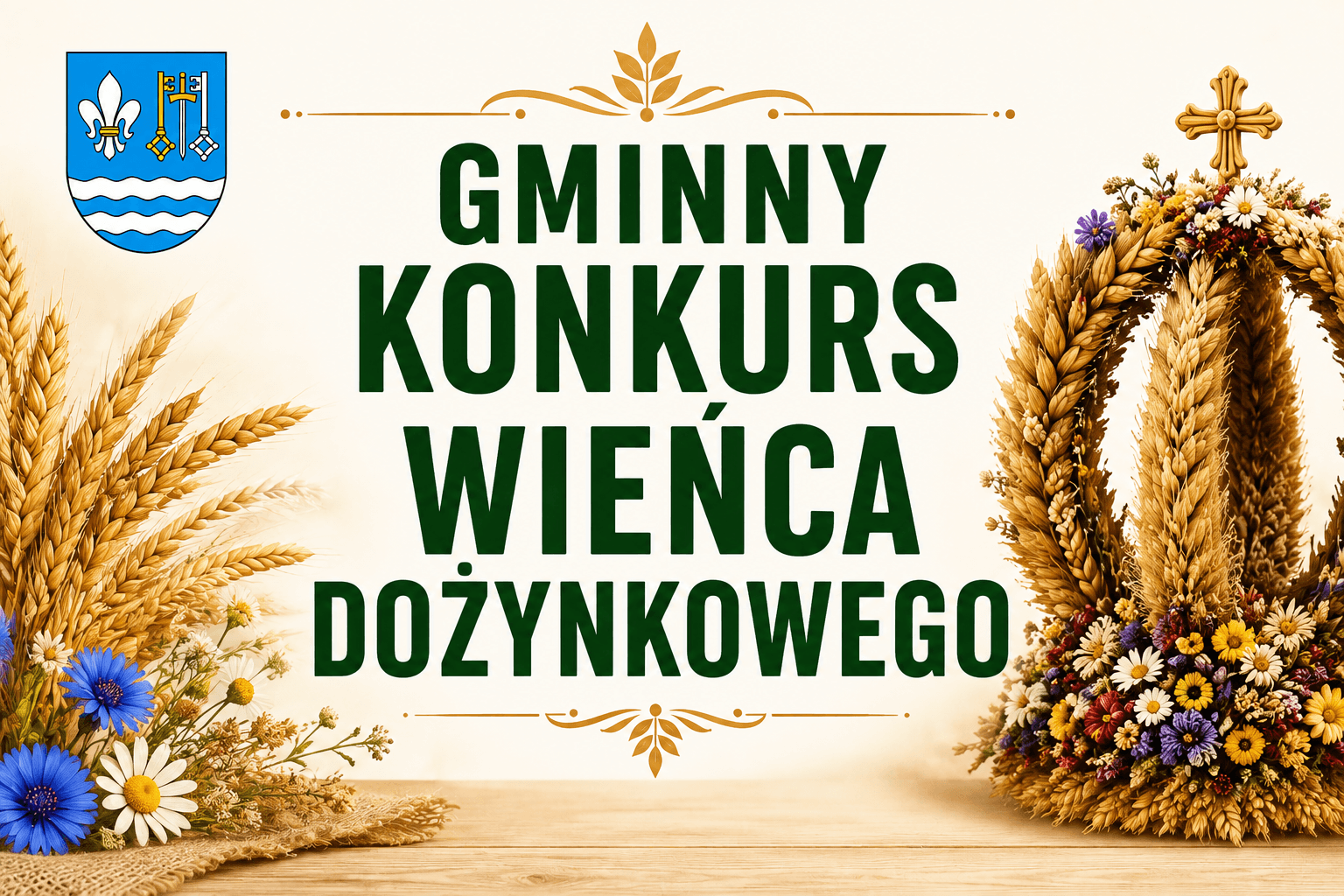 Wieńce dożynkowe będą rywalizować w Aleksandrowie. Są nagrody pieniężne