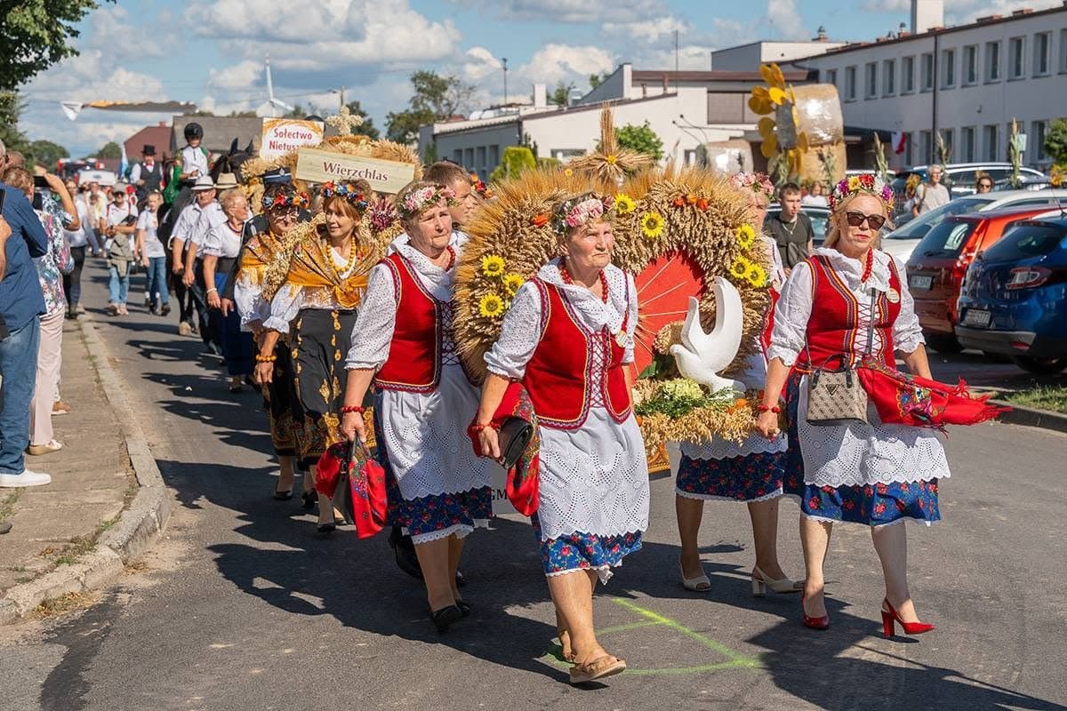 Tak wspaniale było na Dożynkach Wojewódzkich w Czarnożyłach