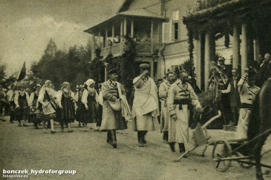 Dożynki 100 lat temu