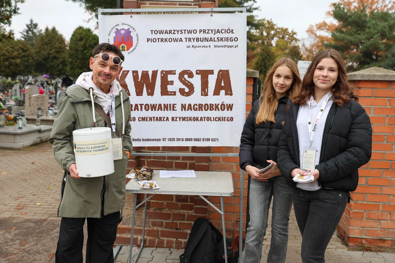 Trwa 39. kwesta na rzecz ratowania zabytkowych nagrobków w Piotrkowie Trybunalskim