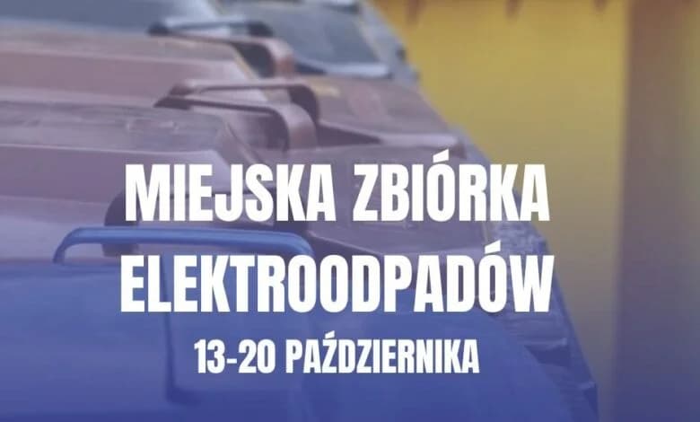 Miejska zbiórka elektroodpadów