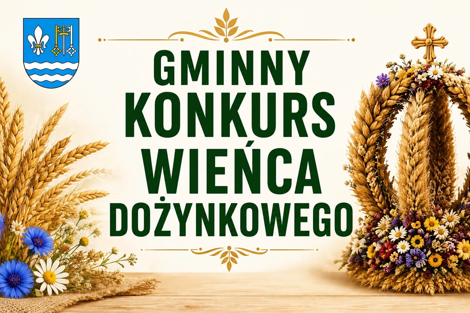 Wieńce dożynkowe będą rywalizować w Aleksandrowie. Są nagrody pieniężne