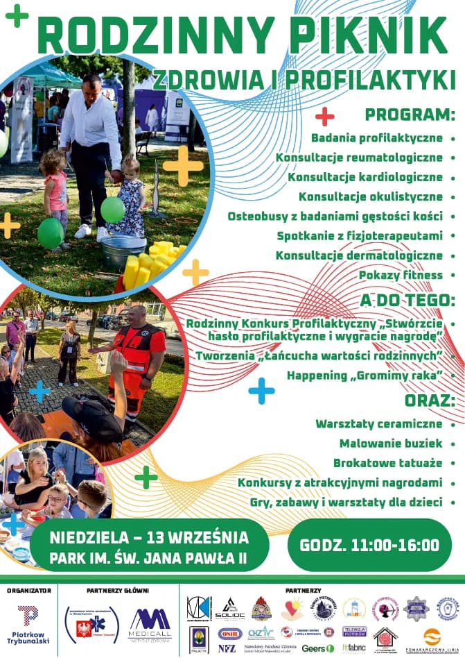 Zapraszamy na Rodzinny Piknik Zdrowia i Profilaktyki