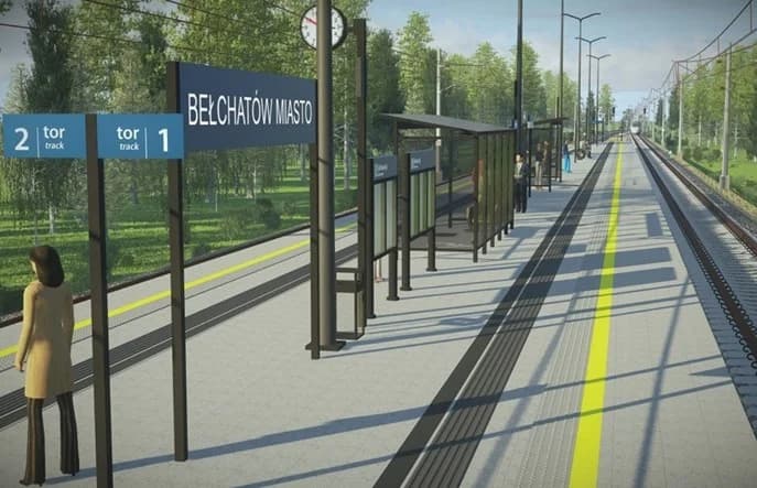 Kolej Plus do Bełchatowa: Jest przetarg na budowę