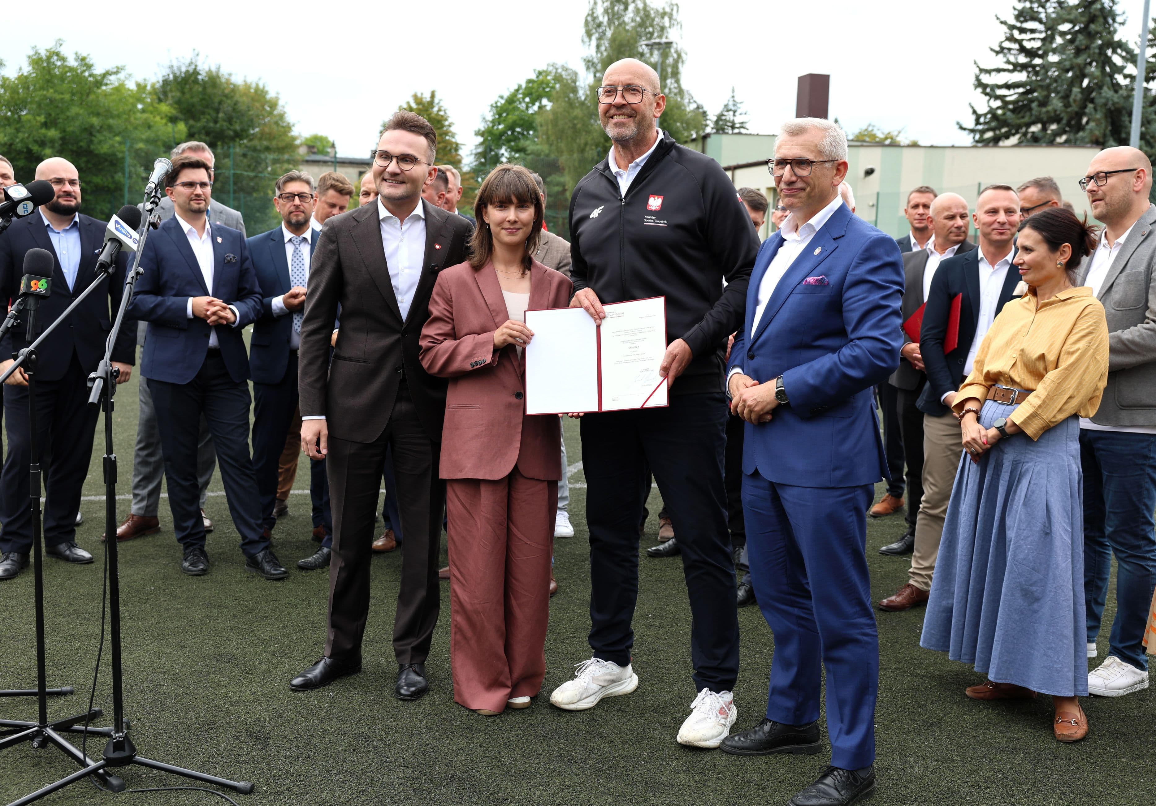 Piotrków Trybunalski wśród beneficjentów ministra sportu i turystyki